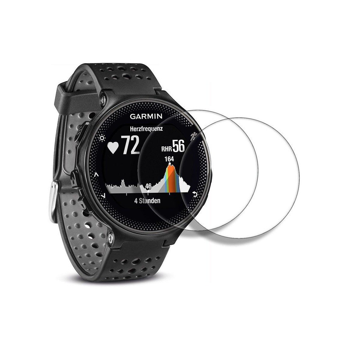 Garmin Forerunner 225/235/620/630 Tempered Glass Protector - OzStraps