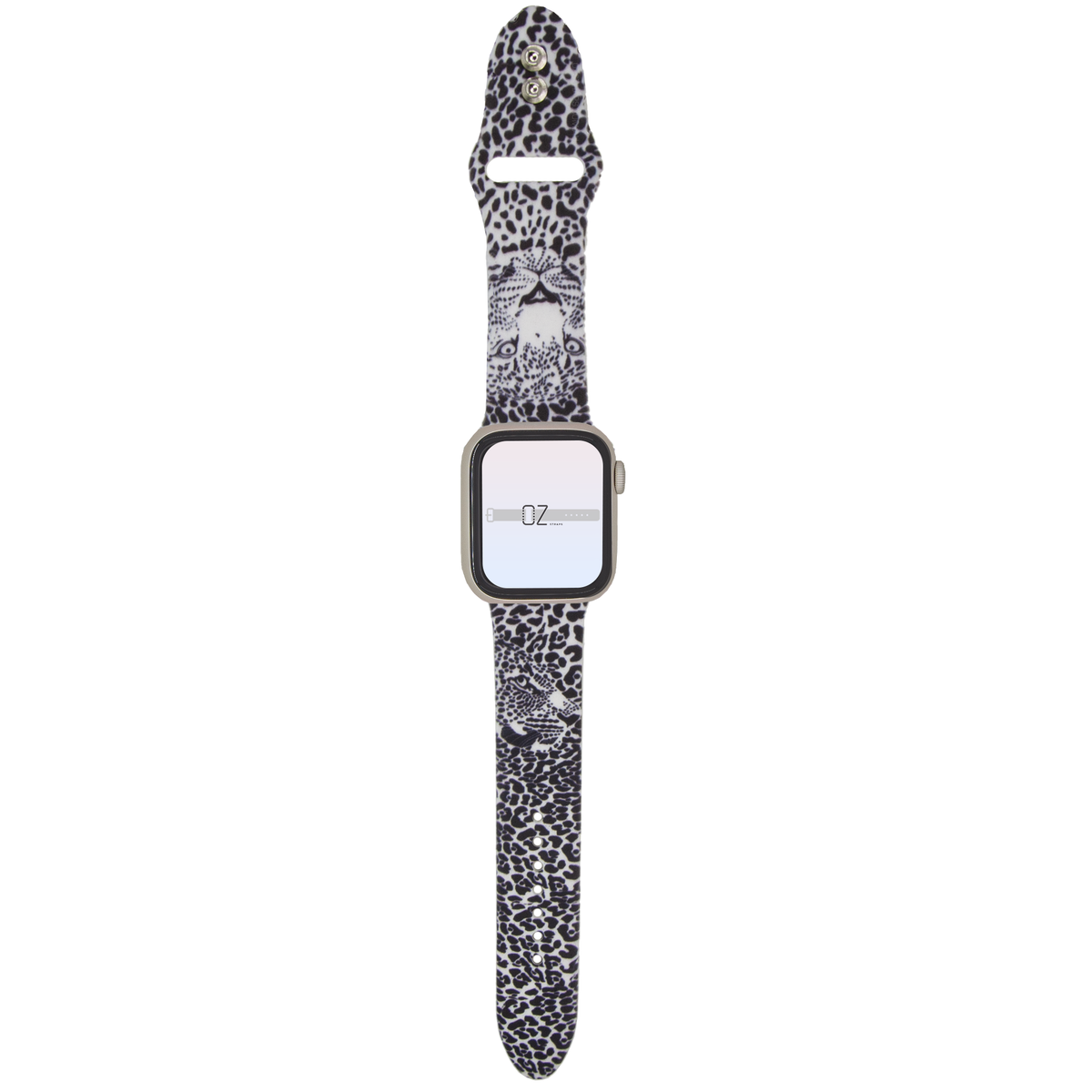 Leopard Silicone Apple Watch Band - OzStraps