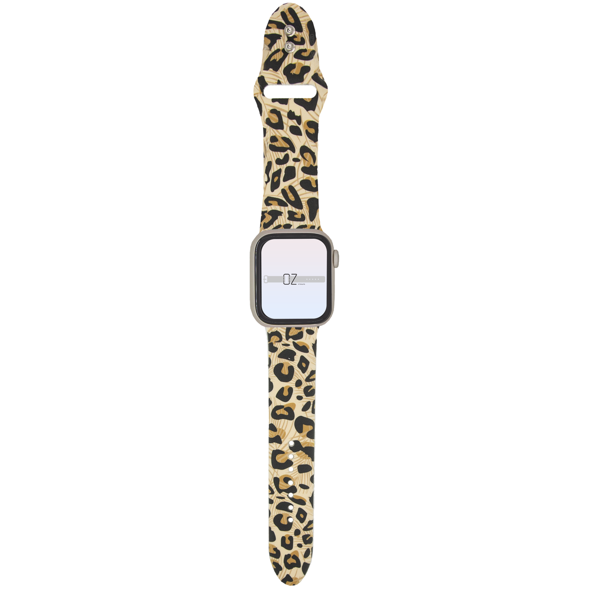 Leopard Silicone Apple Watch Band - OzStraps