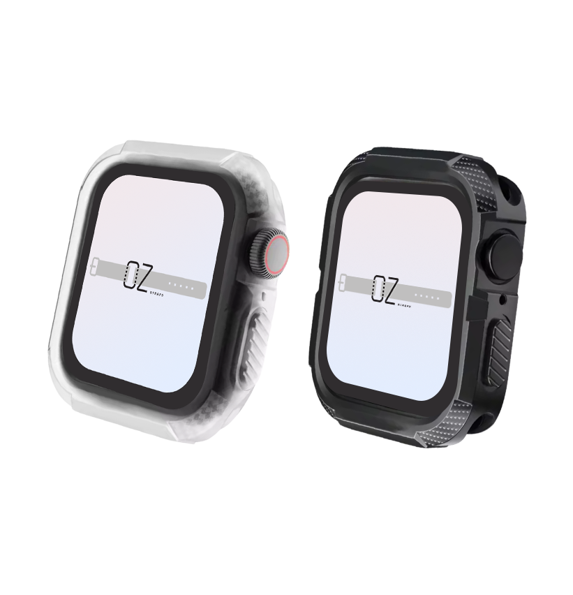 Apple Watch Rugged Armour Protection Case (Series 4/5/6/7/8/9/SE) - OzStraps