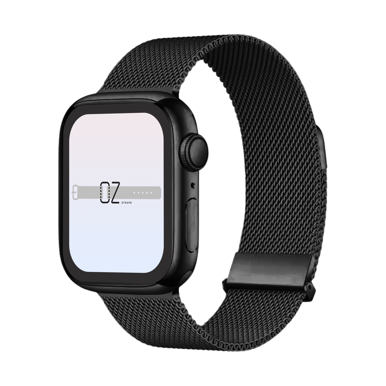Black Milanese Loop Apple Watch Band