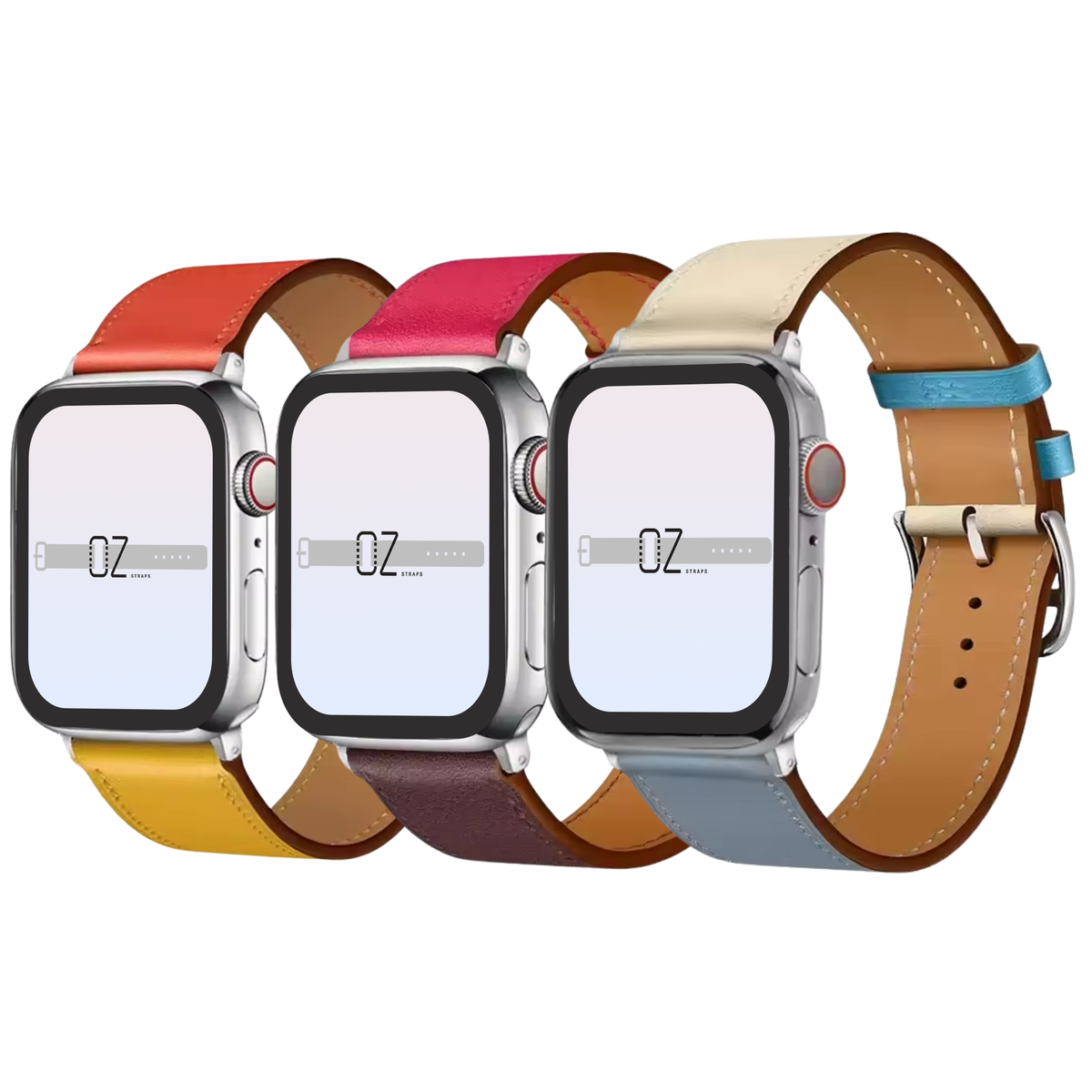 Single Tour Swift Leather Apple Watch Band - OzStraps