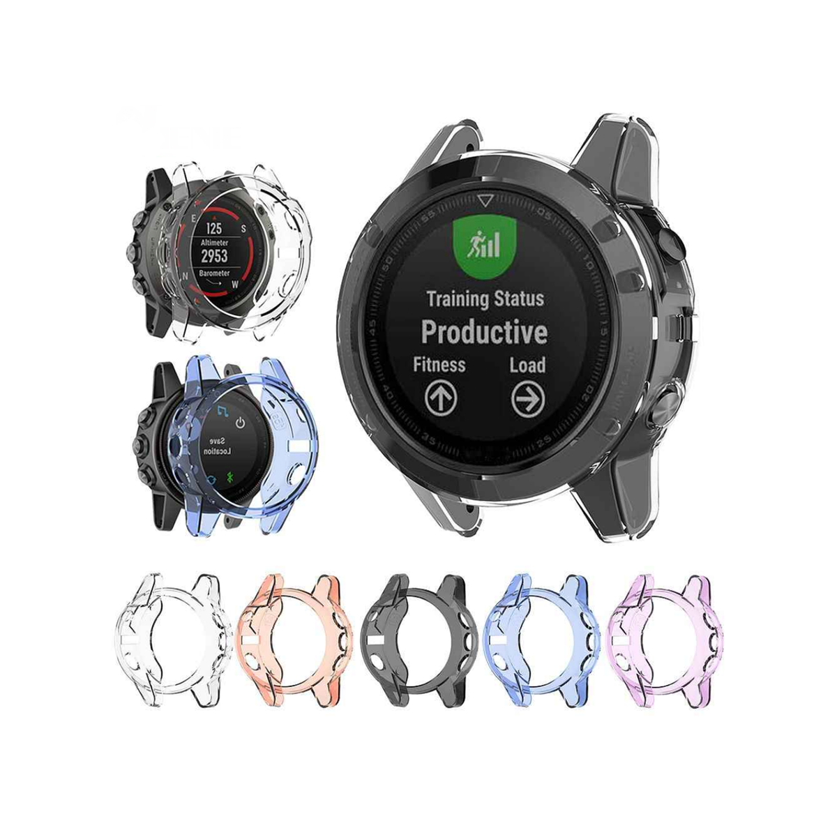 Garmin Fenix 5 TPU Protection Case - OzStraps