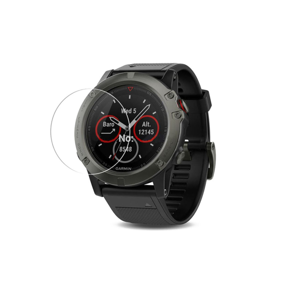Garmin Fenix 5 Tempered Glass Protector - OzStraps