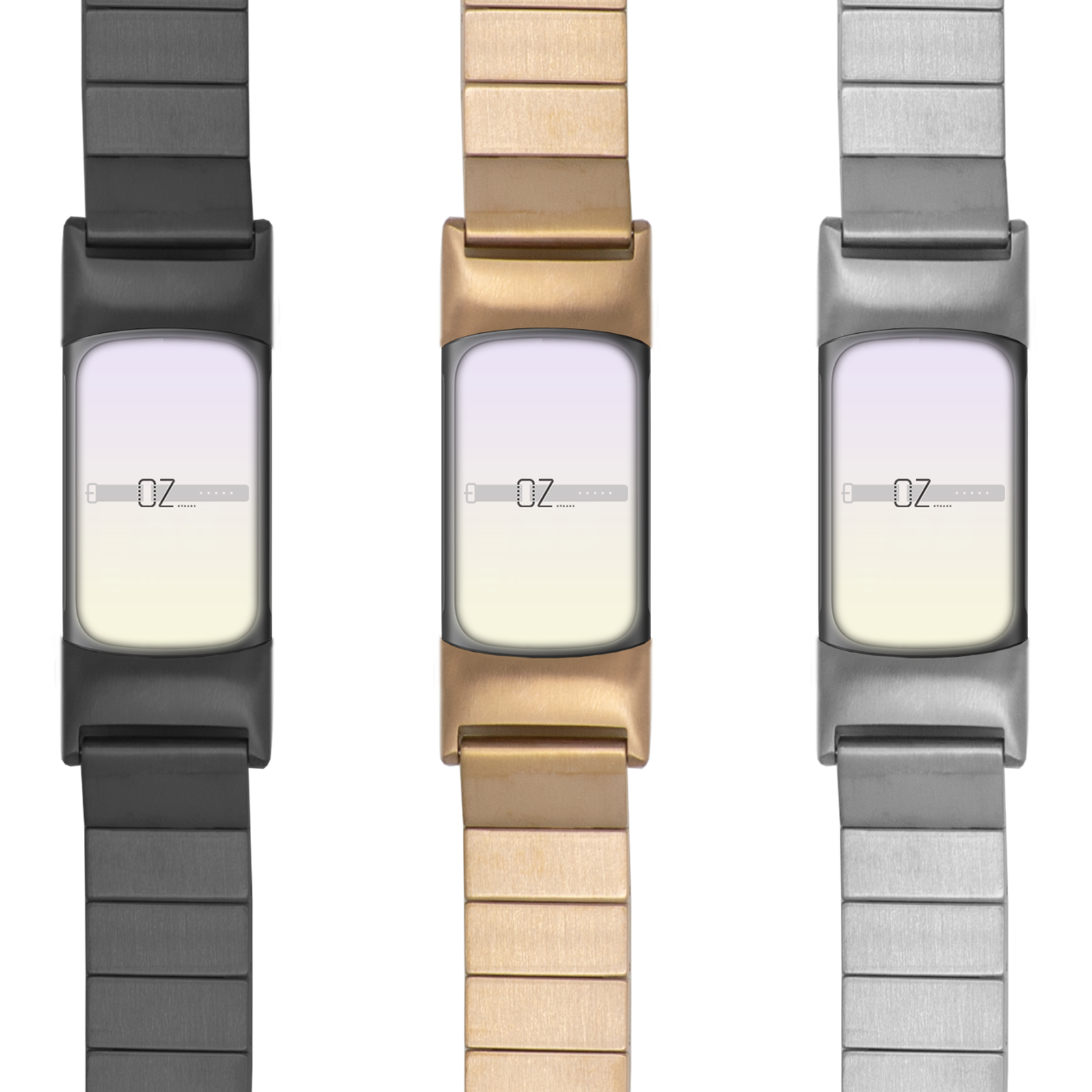 Ceramic Stainless Steel Fitbit Charge 5 / 6 Bands - OzStraps