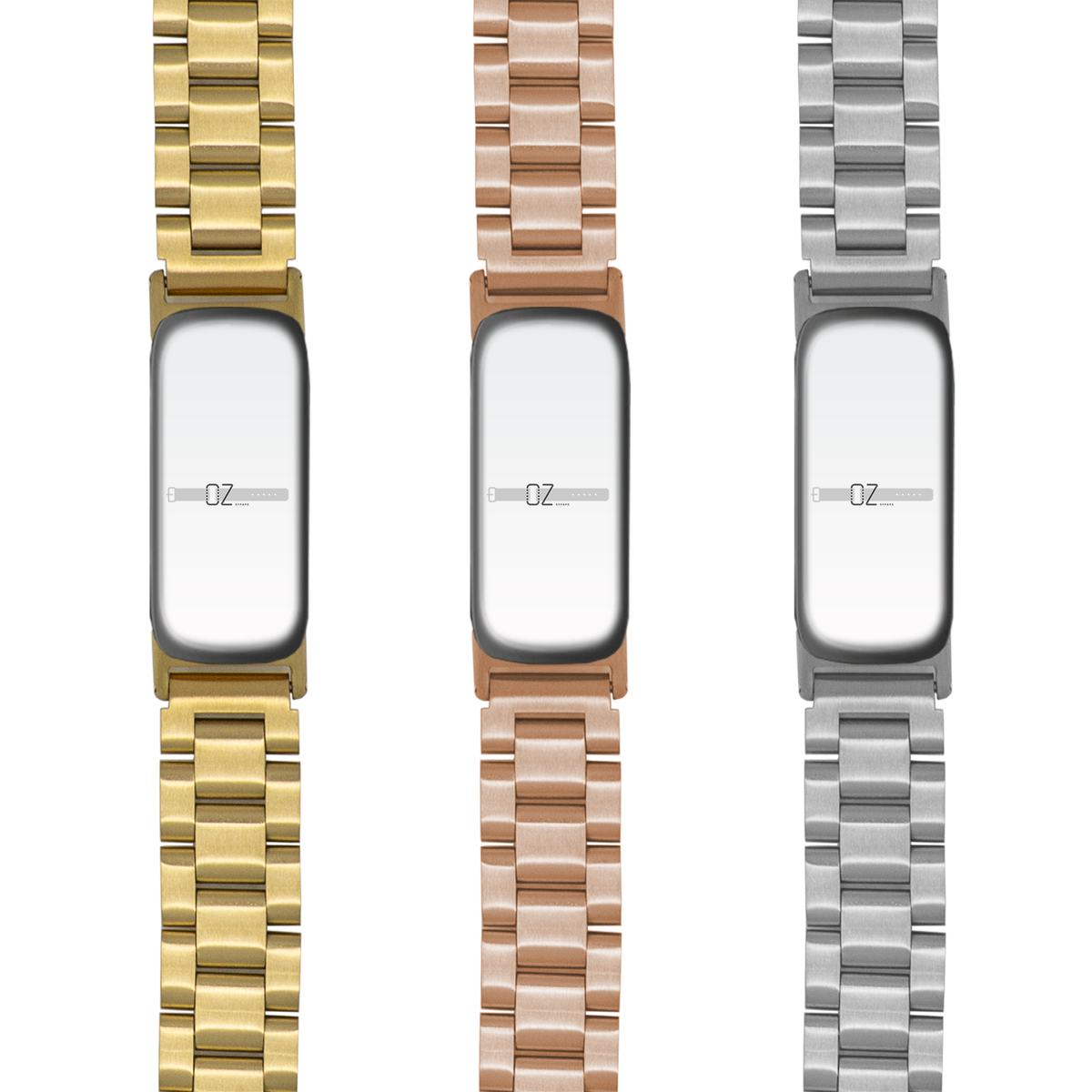 Classic Stainless Steel Fitbit Inspire 3 Band - OzStraps
