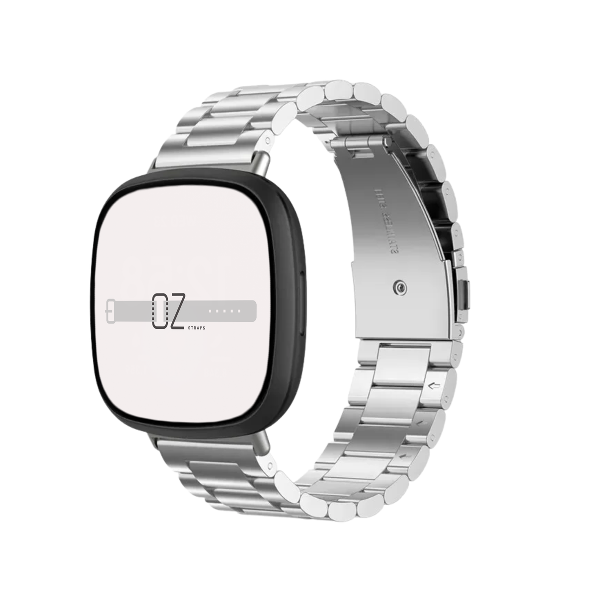 Classic Stainless Steel Fitbit Versa 4 / Sense 2 Band - OzStraps