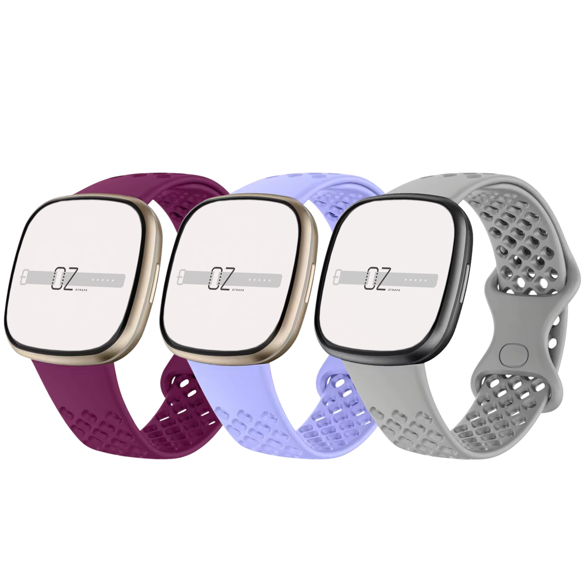 Sports Silicone Fitbit Versa 4 / Sense 2 Band - OzStraps
