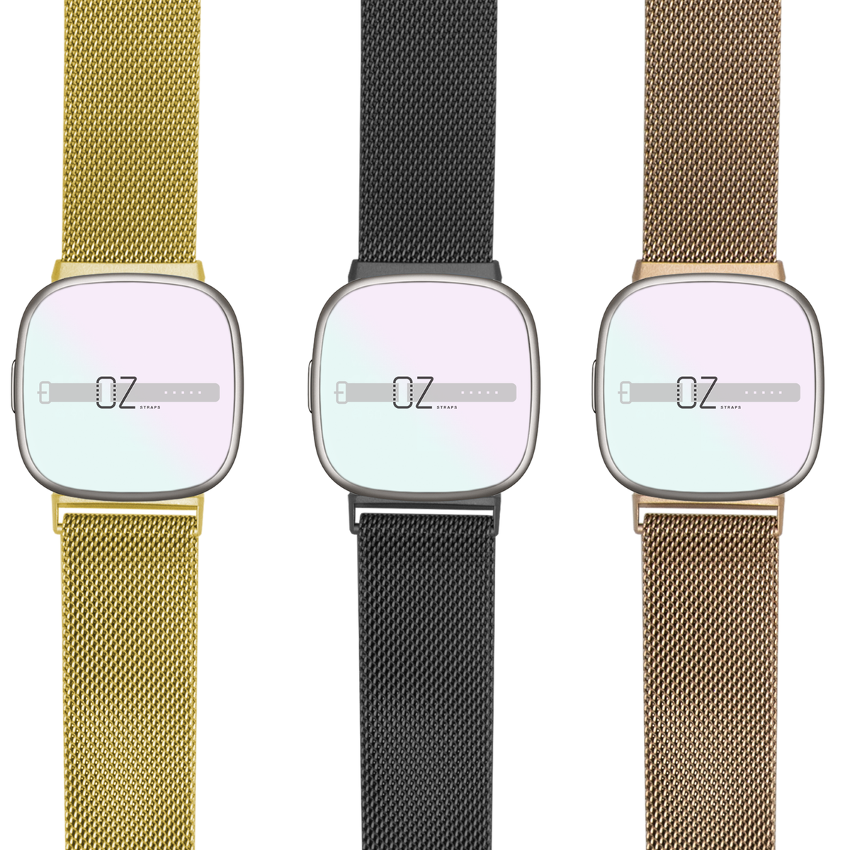 Milanese Loop Fitbit Versa Band - OzStraps