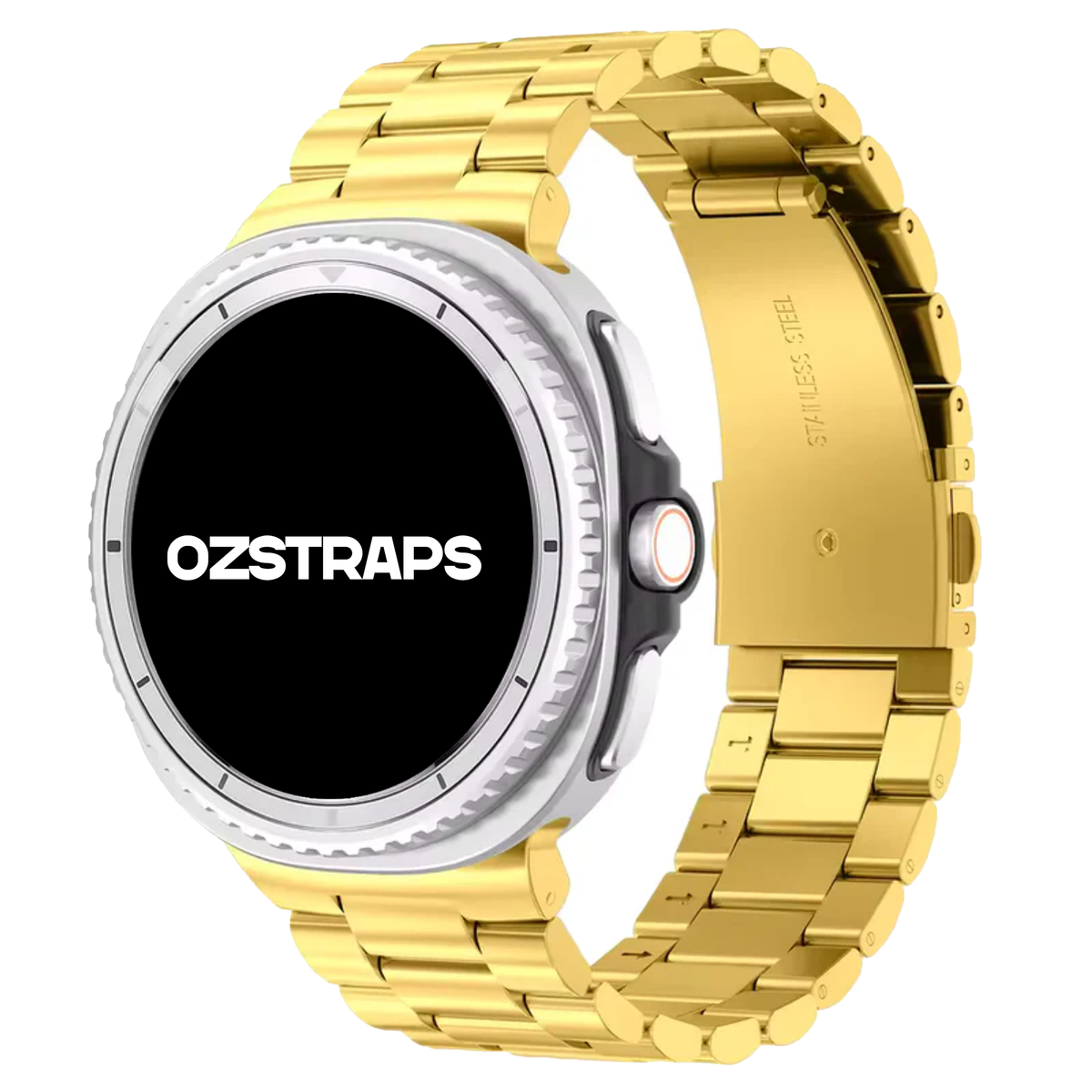 Classic Stainless Steel Samsung Galaxy Watch 8 / 9 Band