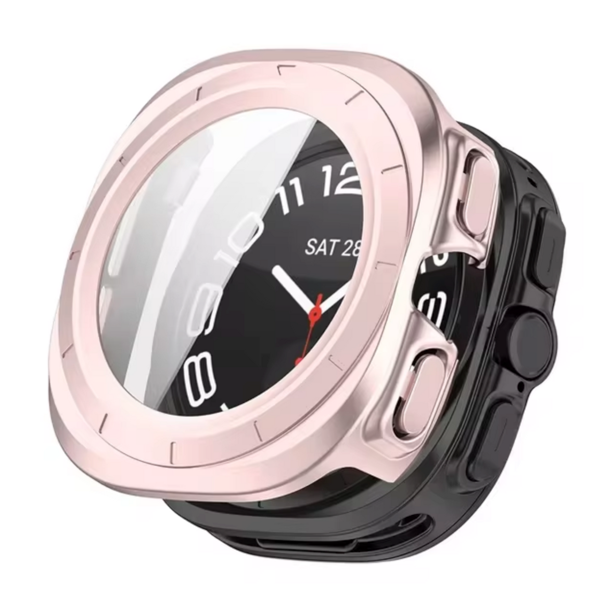 Samsung Galaxy Watch Ultra Hybrid Cover (Tempered Glass + Case Protector) - OzStraps