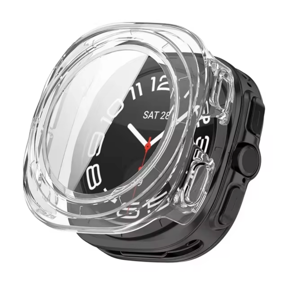Samsung Galaxy Watch Ultra Hybrid Cover (Tempered Glass + Case Protector) - OzStraps