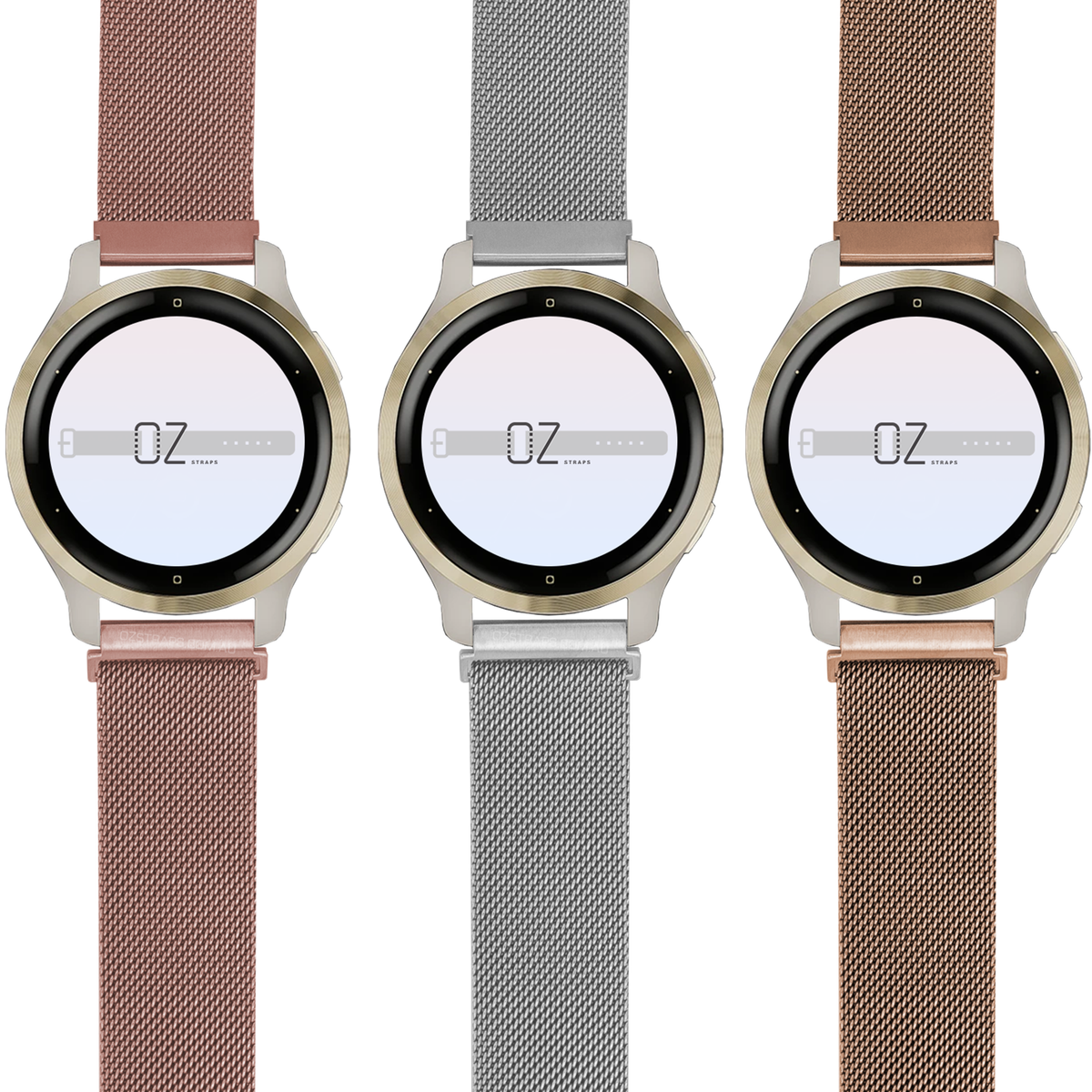 Milanese Loop Garmin Vivoactive 4S / Venu 3S Band - OzStraps
