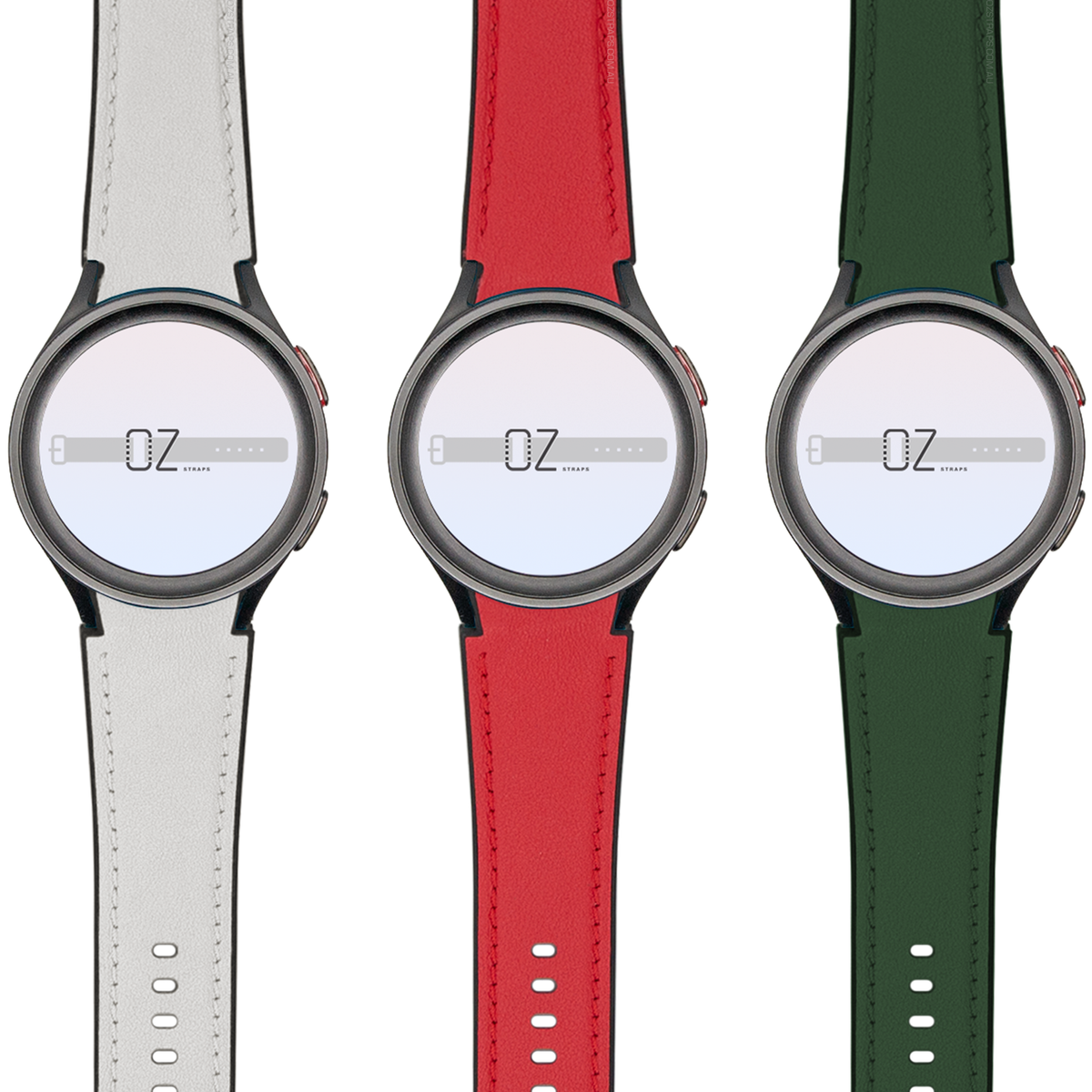 Hybrid Leather Samsung Galaxy Watch Band - OzStraps