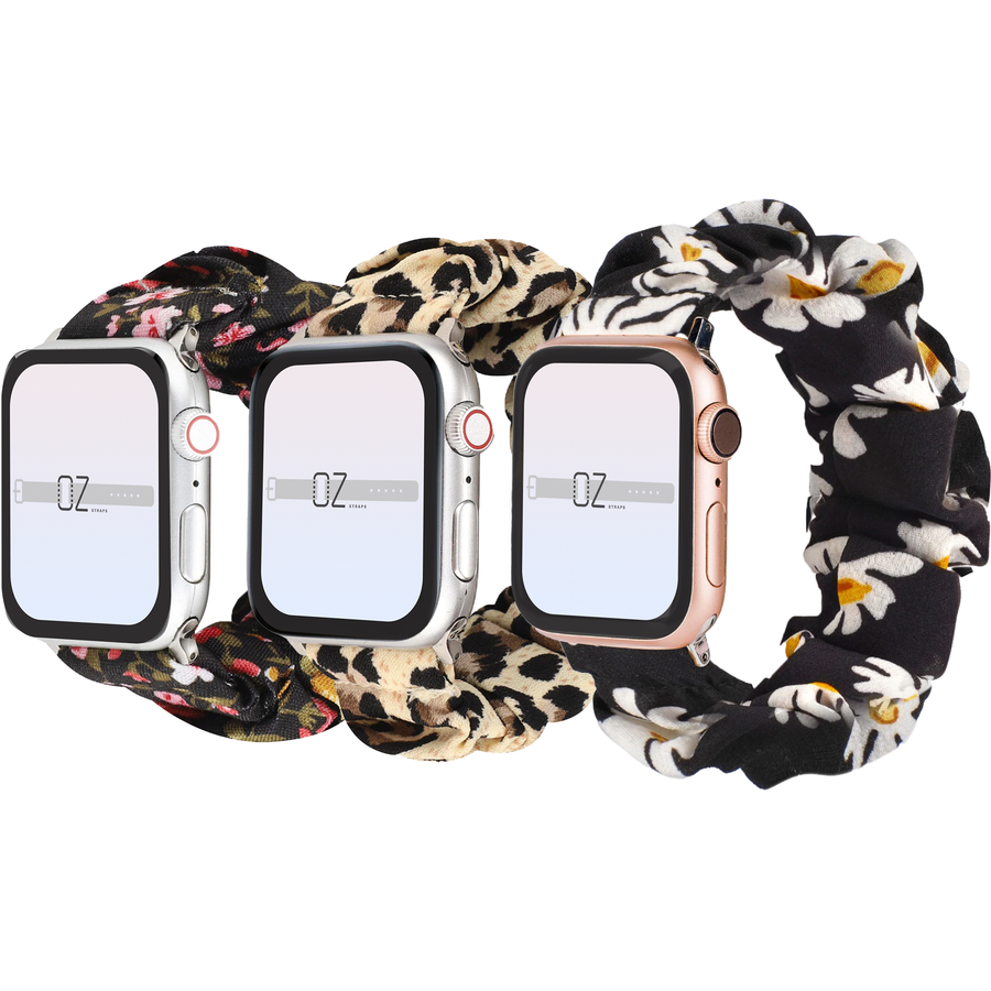 Designer Scrunchie Apple Watch Band