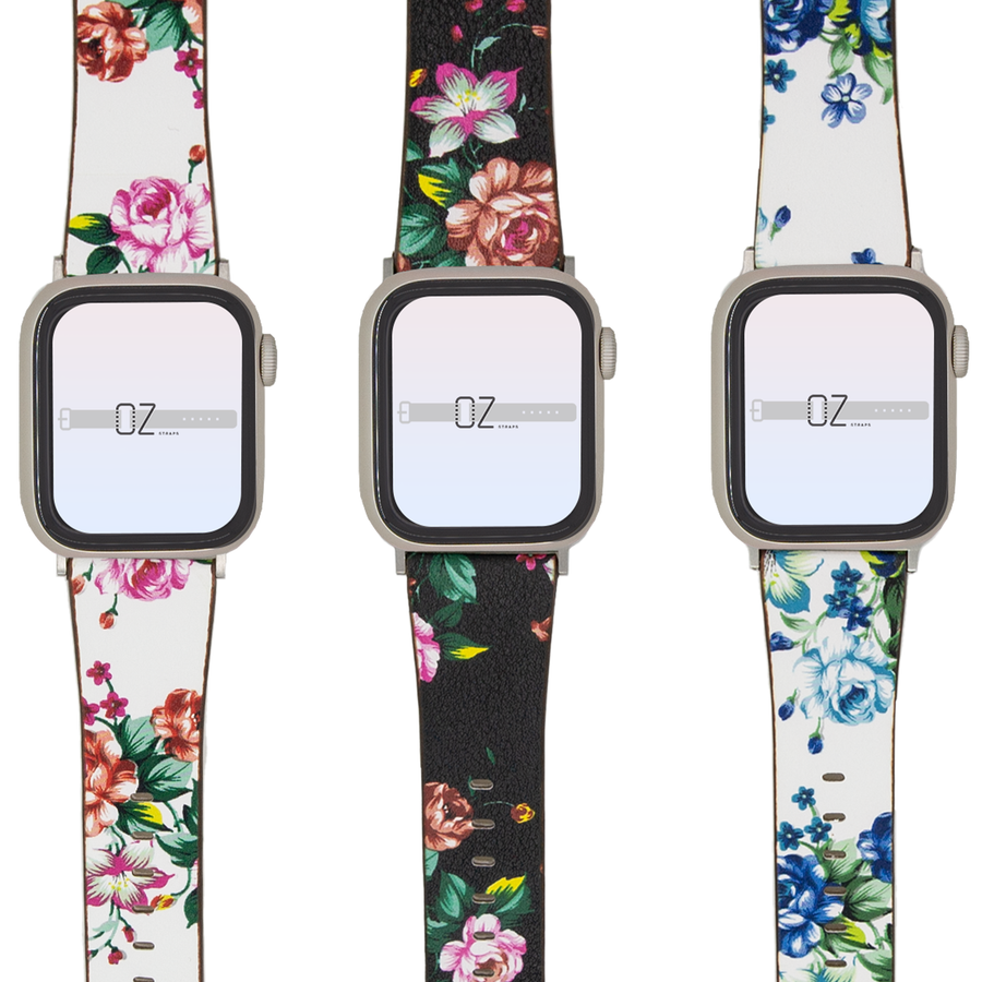 Floral Apple Watch Band - OzStraps-NZ