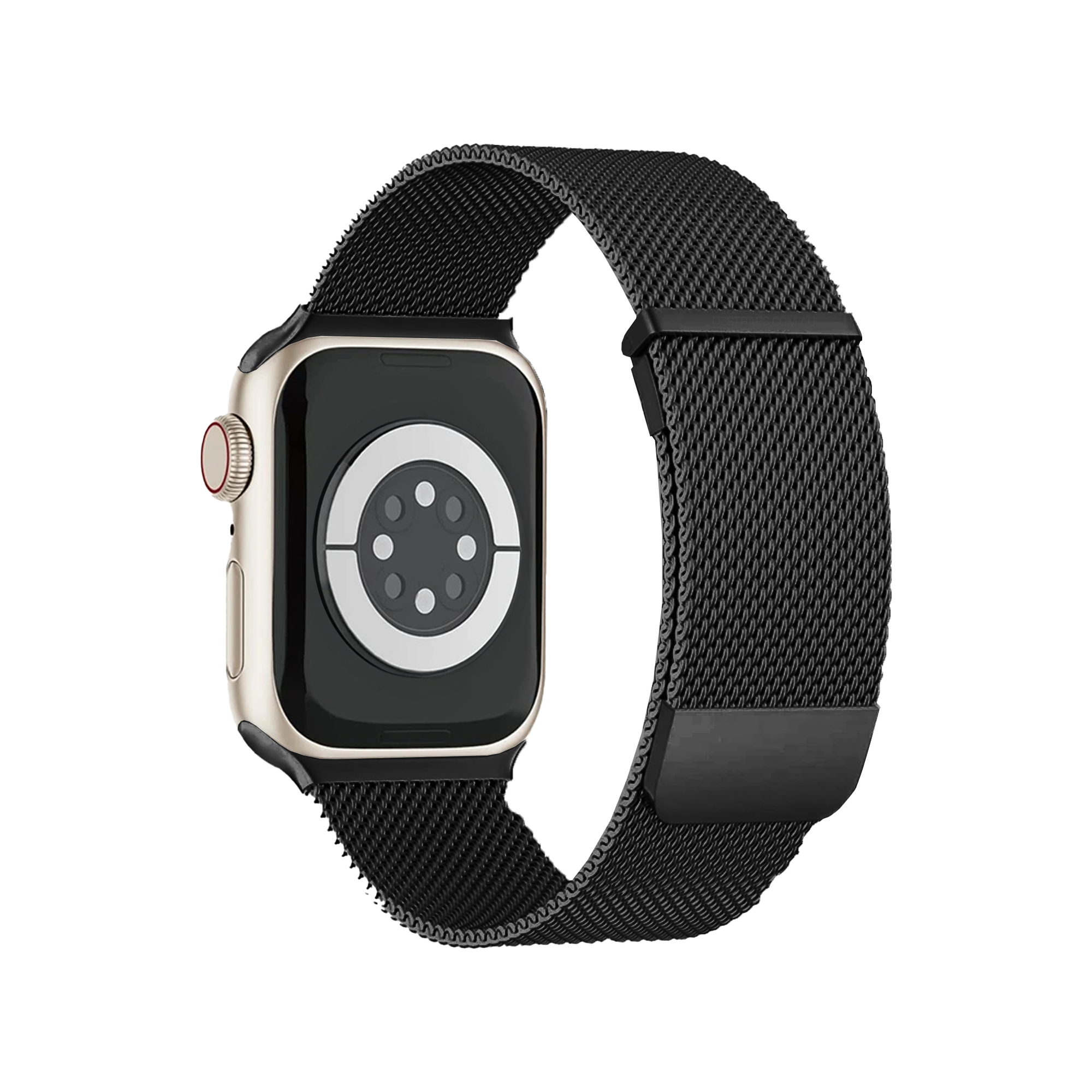Black Milanese Loop Apple Watch Band