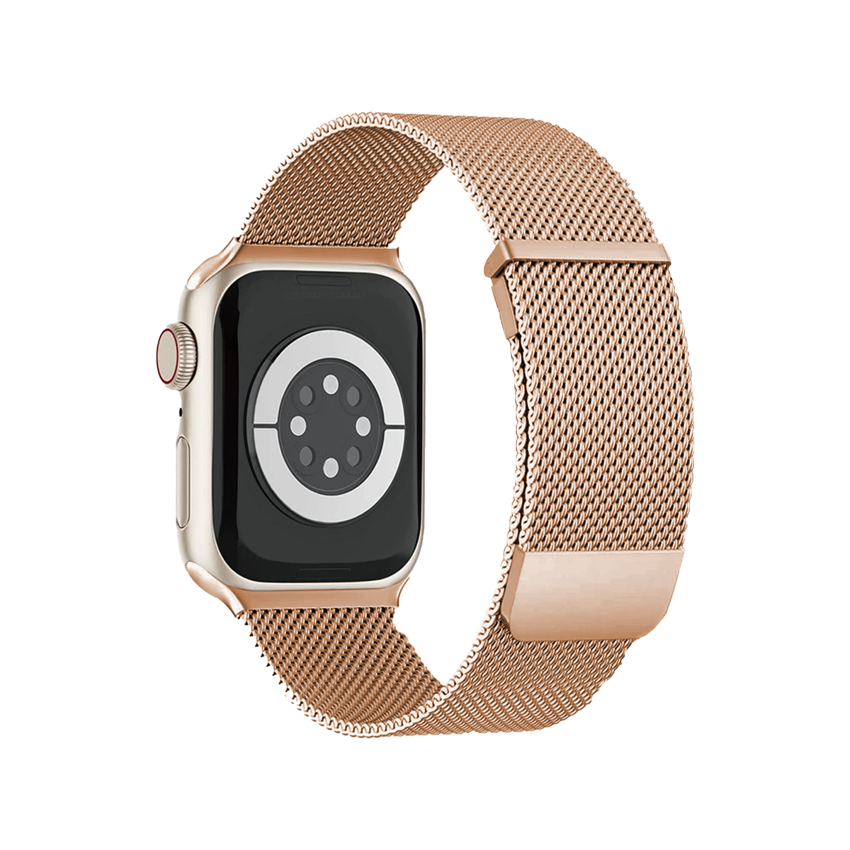 Rose Gold Milanese Loop Apple Watch Band