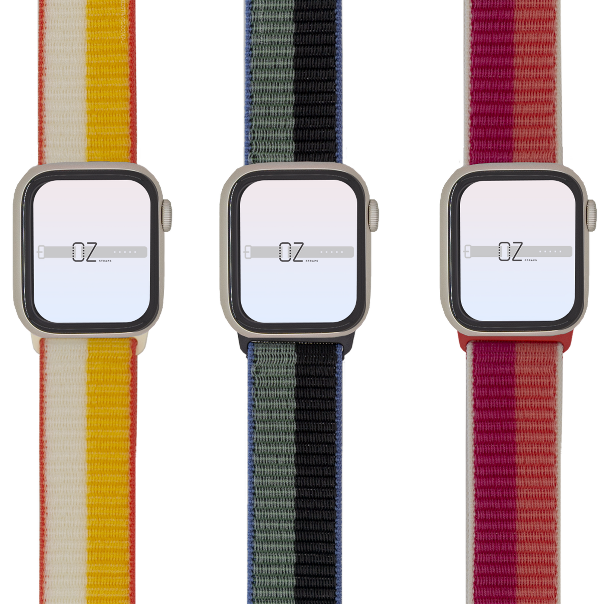 Spring Nylon Loop Apple Watch Band - OzStraps-NZ
