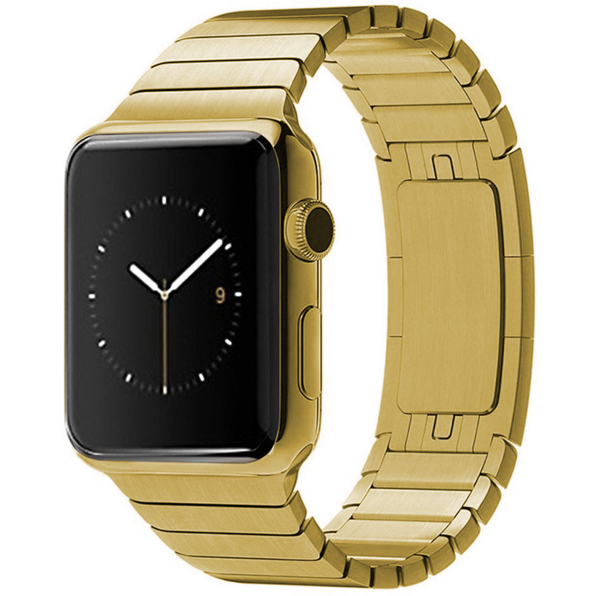 Gold Ceramic Stainless Steel Apple Watch Band - OzStraps-NZ