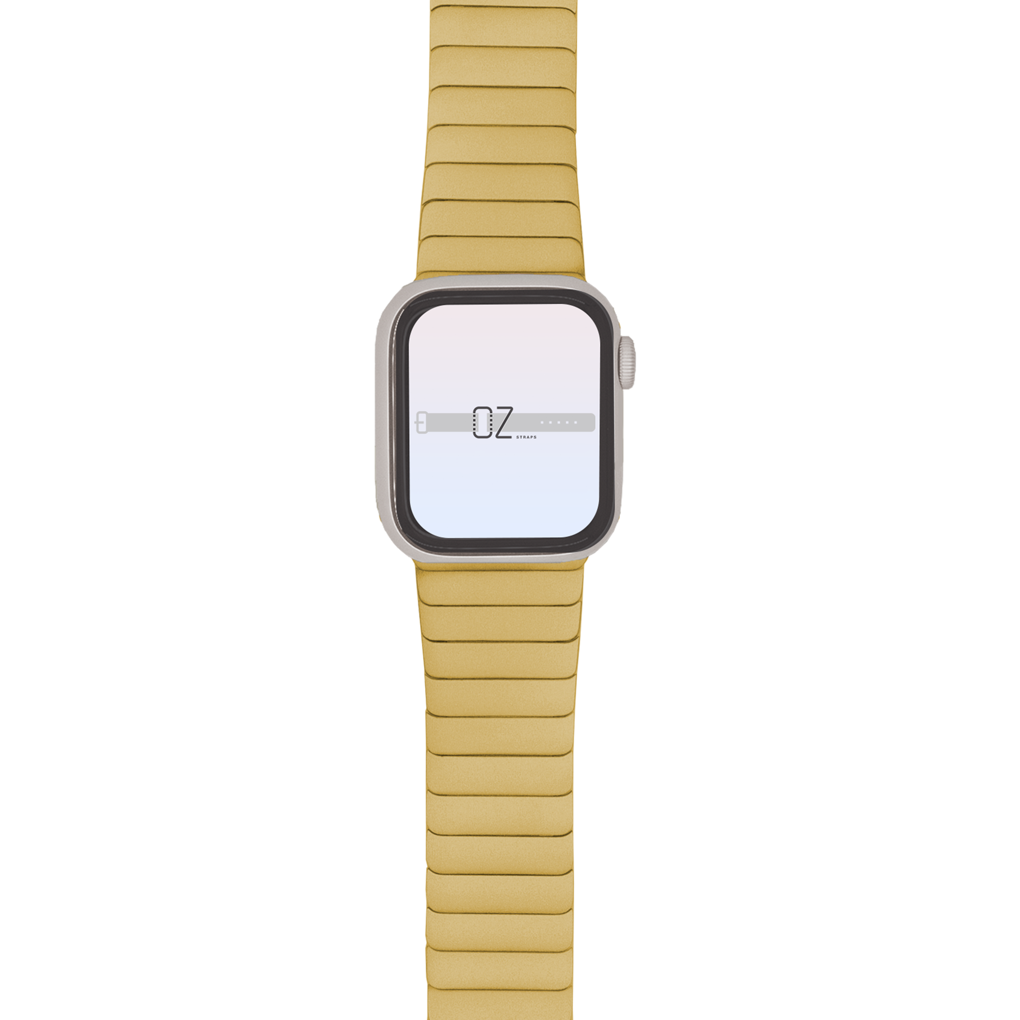 Gold Ceramic Stainless Steel Apple Watch Band - OzStraps-NZ