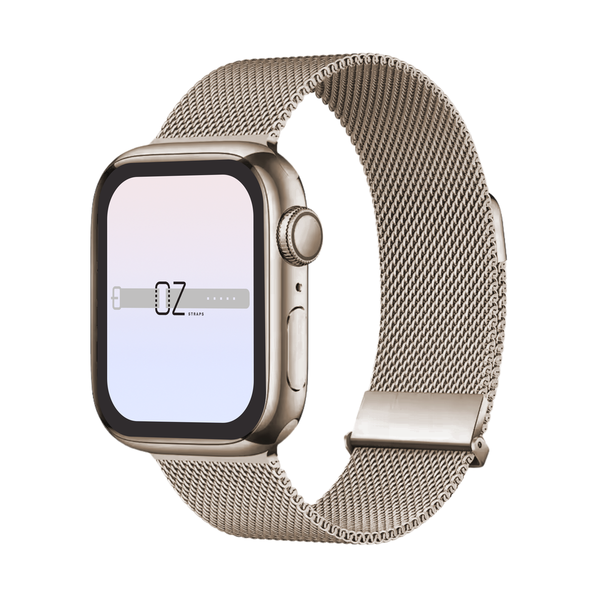 Starlight Milanese Loop Apple Watch Band