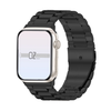 Black Classic Stainless Steel Apple Watch Band - OzStraps-NZ