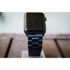 Black Classic Stainless Steel Apple Watch Band - OzStraps