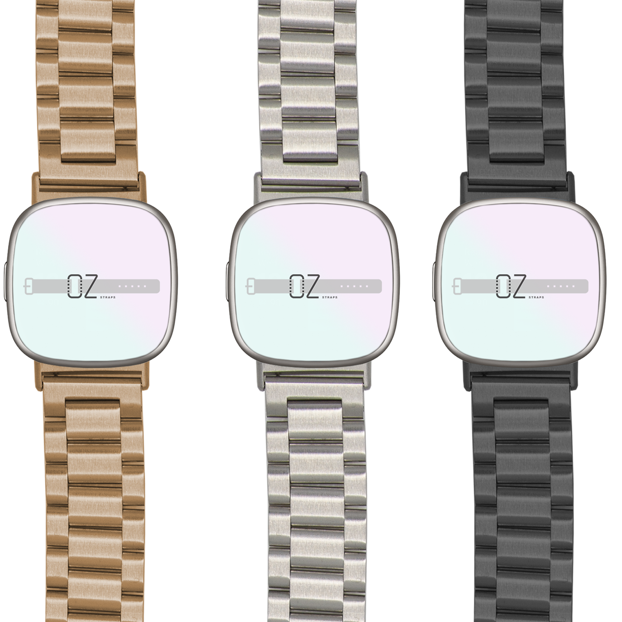 Classic Stainless Steel Fitbit Versa 4 / Sense 2 Band