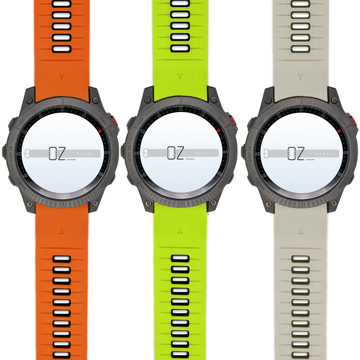Rugged Sport Silicone Garmin Fenix 6 / 7 / 8 (47MM) Band