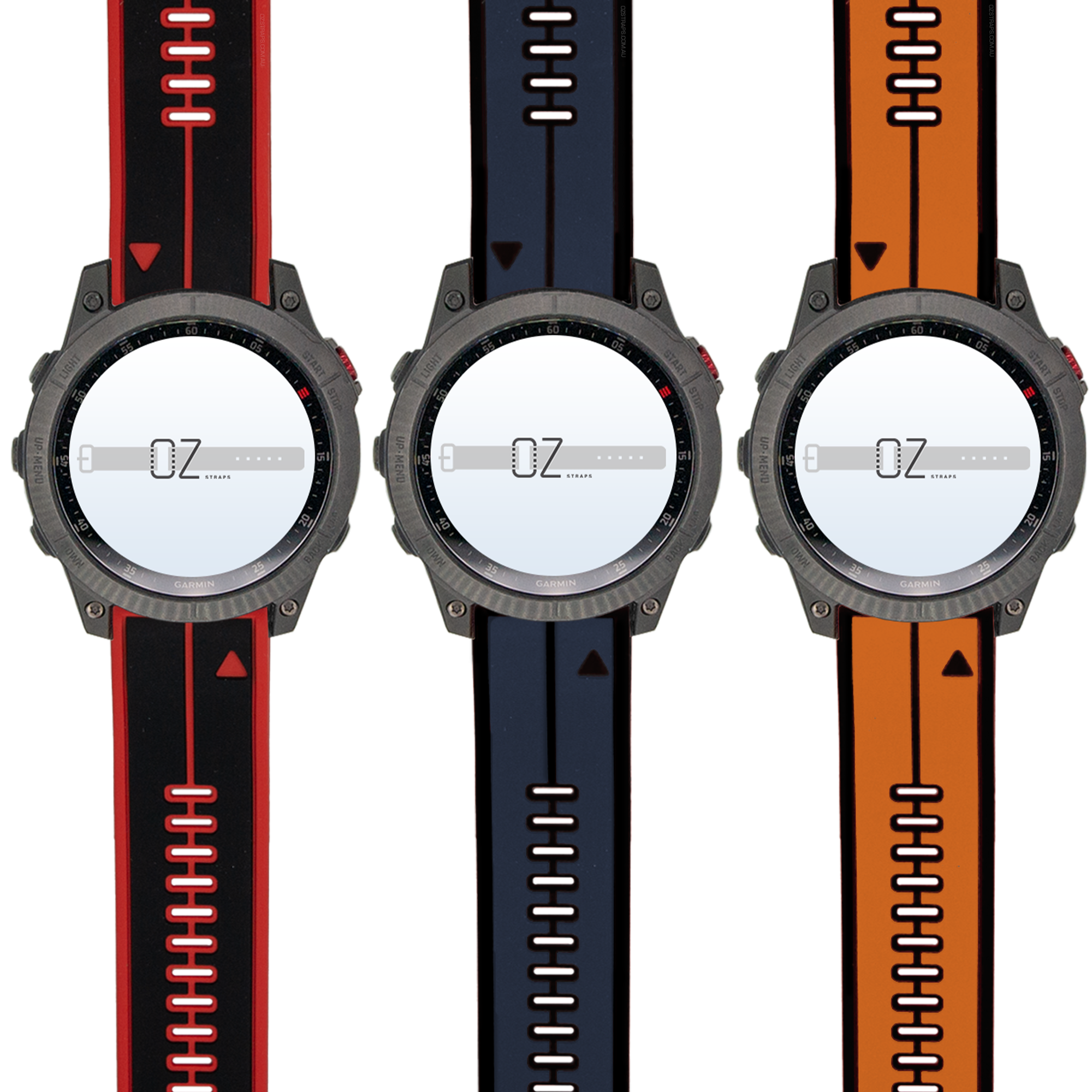 Ridge Sport Silicone Garmin Fenix 6 / 7 / 8 (47MM) Band
