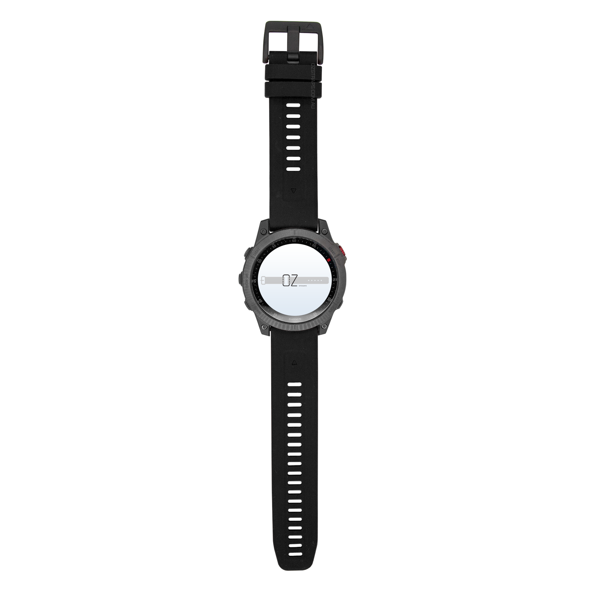 Silicone Garmin Fenix 6S 7S 8 (43MM) Band in Black – Durable, Comfortable, and Water-Resistant Replacement Strap
