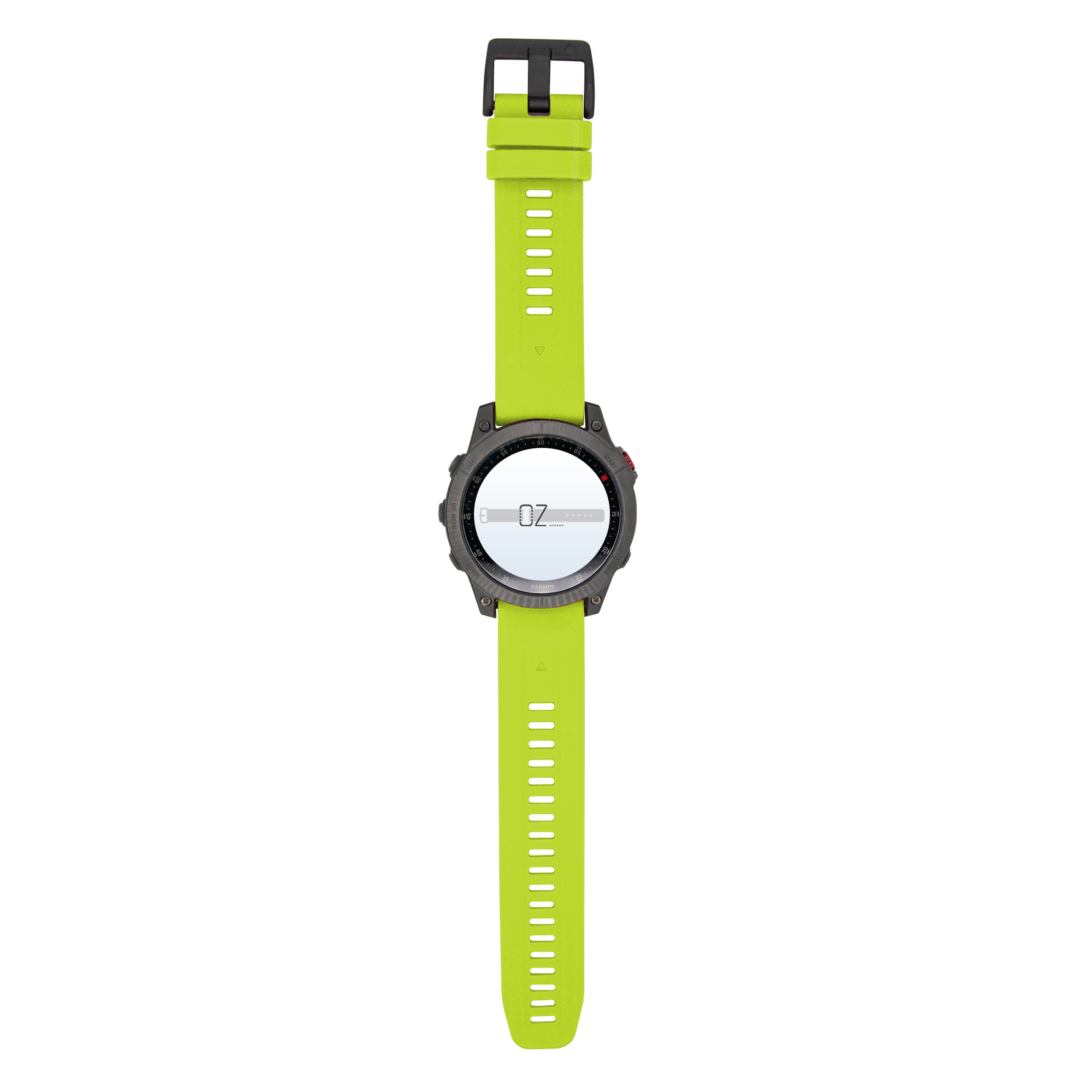 Silicone Garmin Fenix 6S 7S 8 (43MM) Band in Green – Durable, Comfortable, and Water-Resistant Replacement Strap