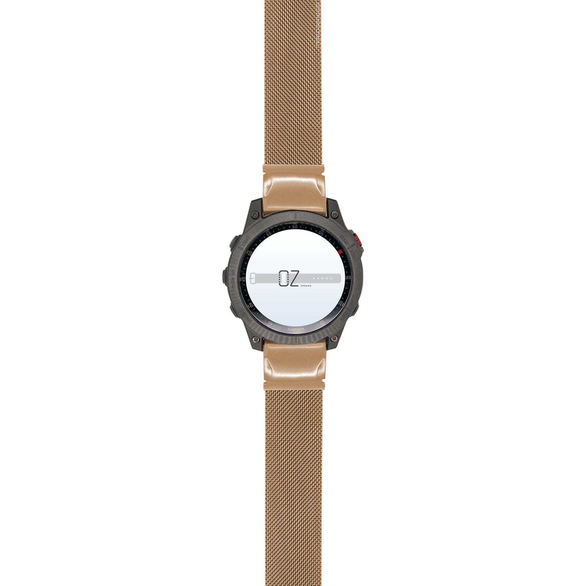 Rose Gold Milanese Loop Garmin Fenix 5 / 6 / 7 Band-OzStraps