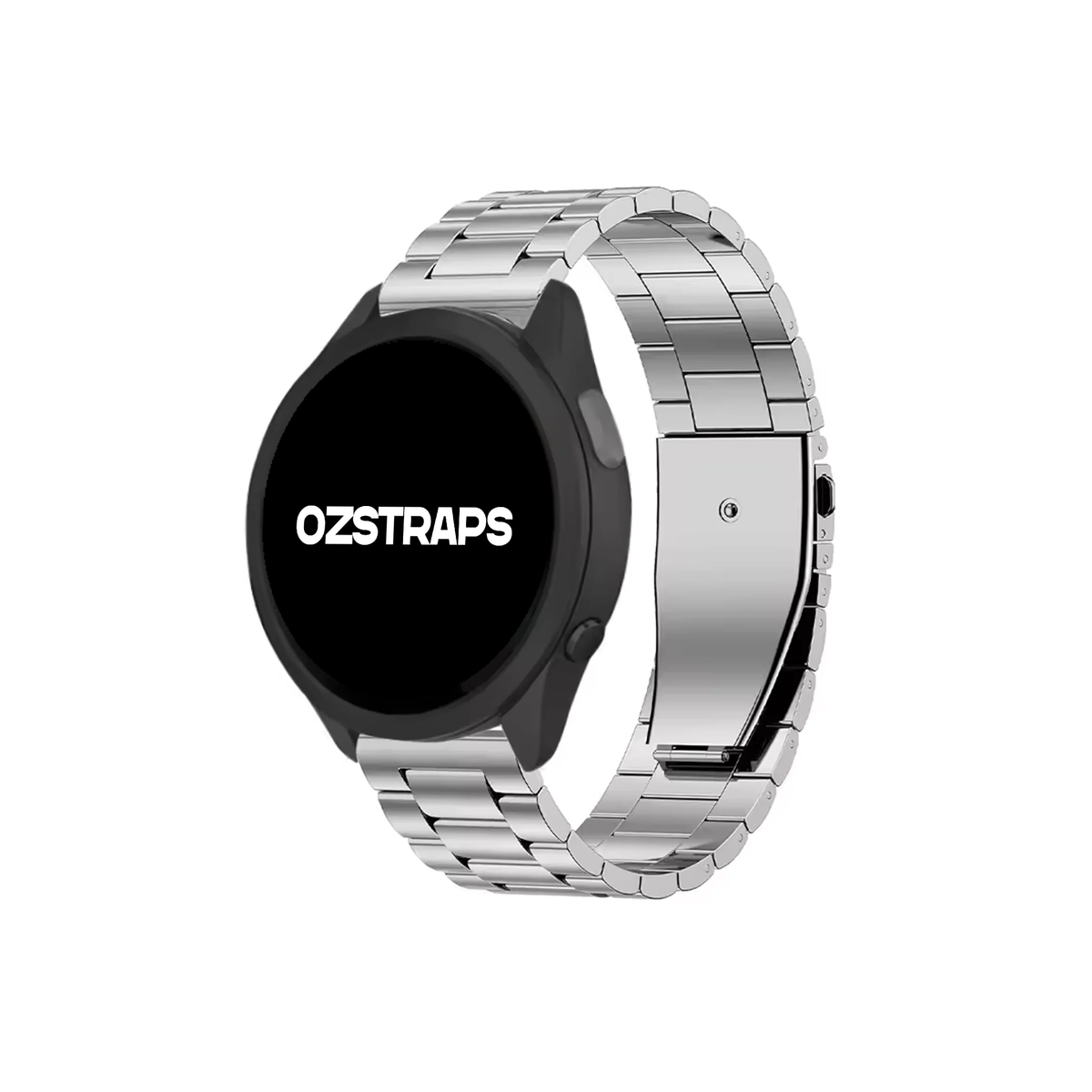 Silver Classic Stainless Steel Garmin Fenix 6 / 7 / 8 (47MM) Band