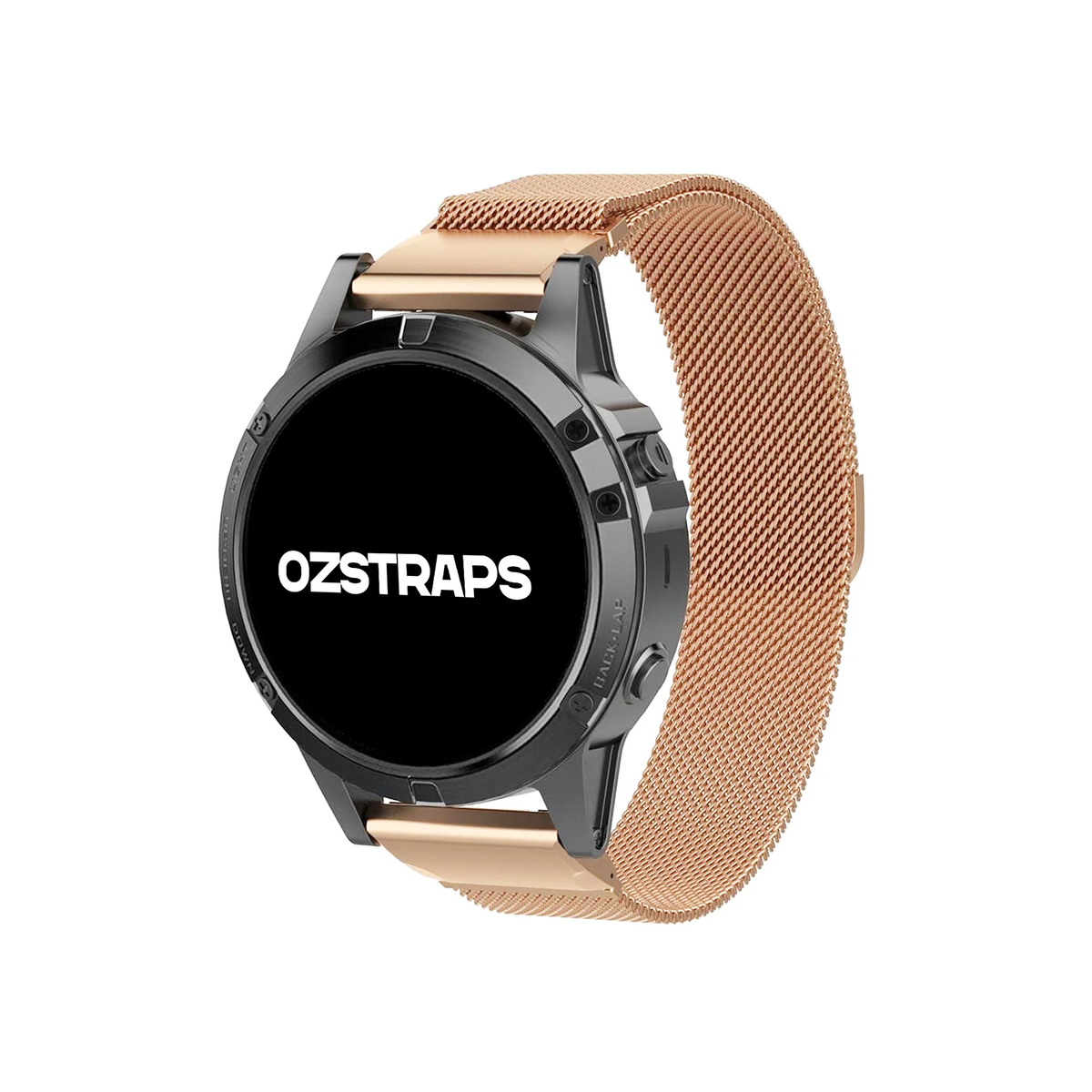 Rose Gold Milanese Loop Garmin Fenix 6S / 7S / 8 (43MM) Band