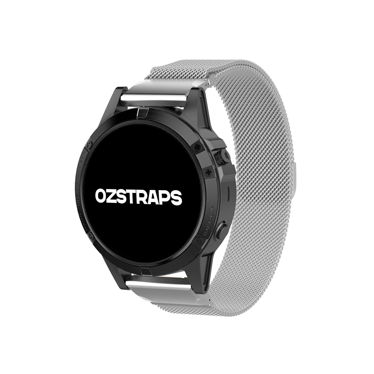 Silver Milanese Loop Garmin Fenix 6S / 7S / 8 (43MM) Band