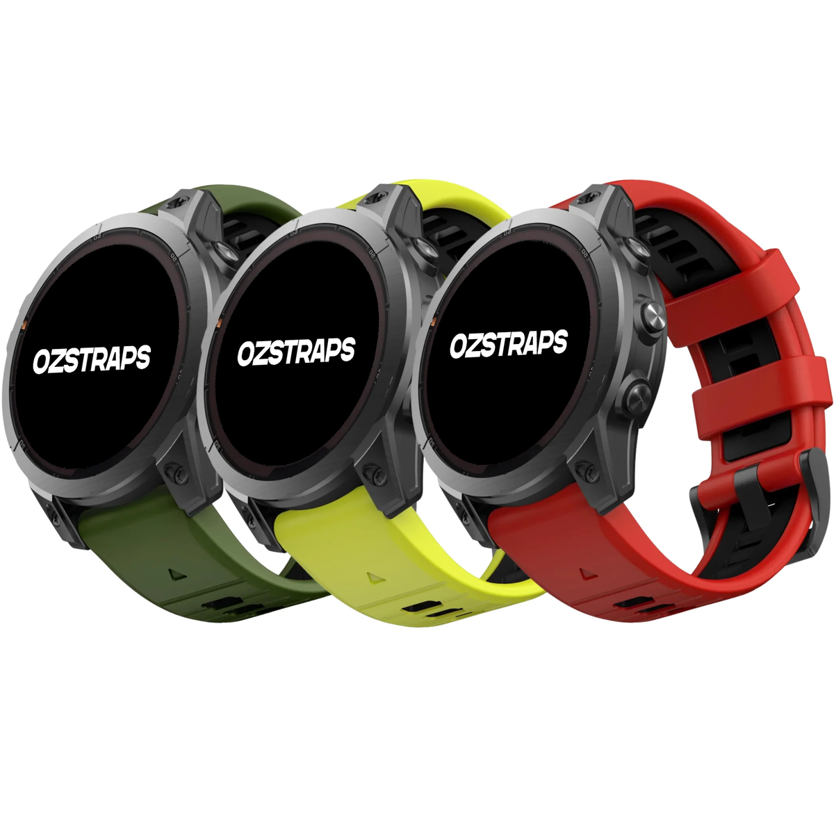 Rugged Sport Silicone Garmin Fenix 6 / 7 / 8 (47MM) Band