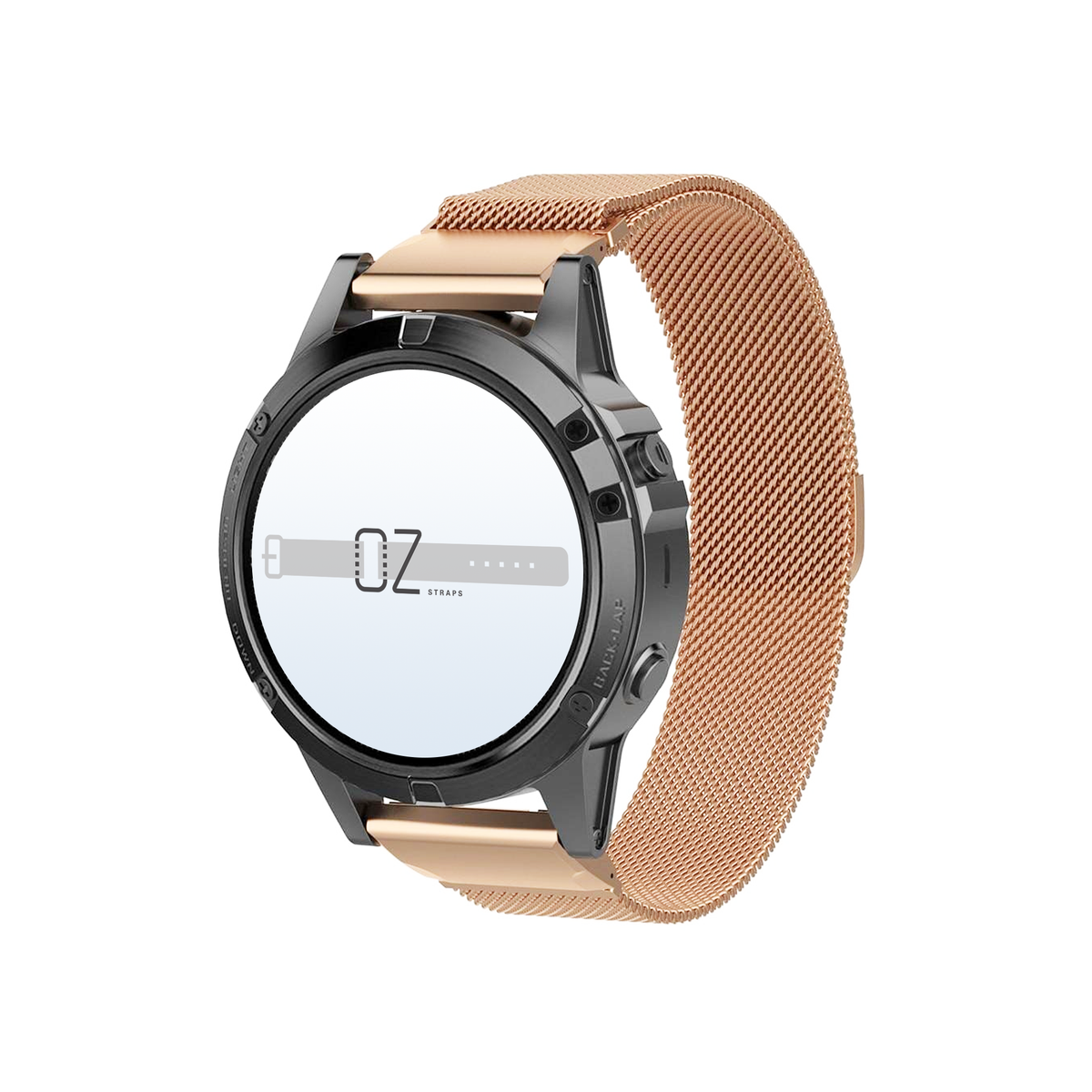 Rose Gold Milanese Loop Garmin Fenix 6S / 7S / 8 (43MM) Band