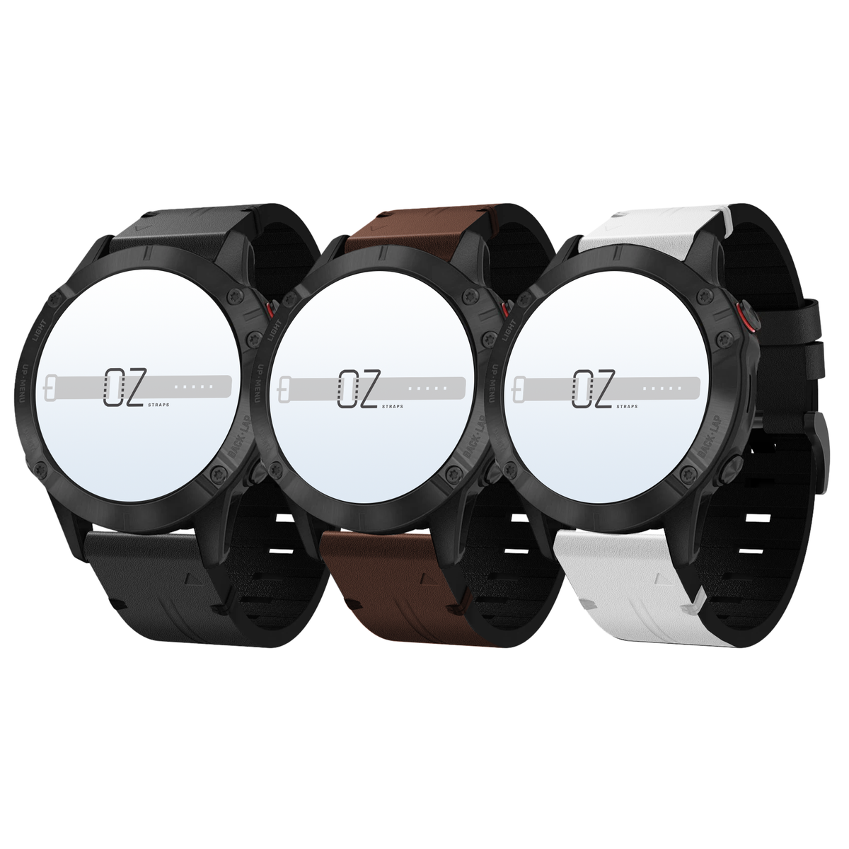 Modern Leather Garmin Fenix 6 / 7 / 8 (47MM) Band