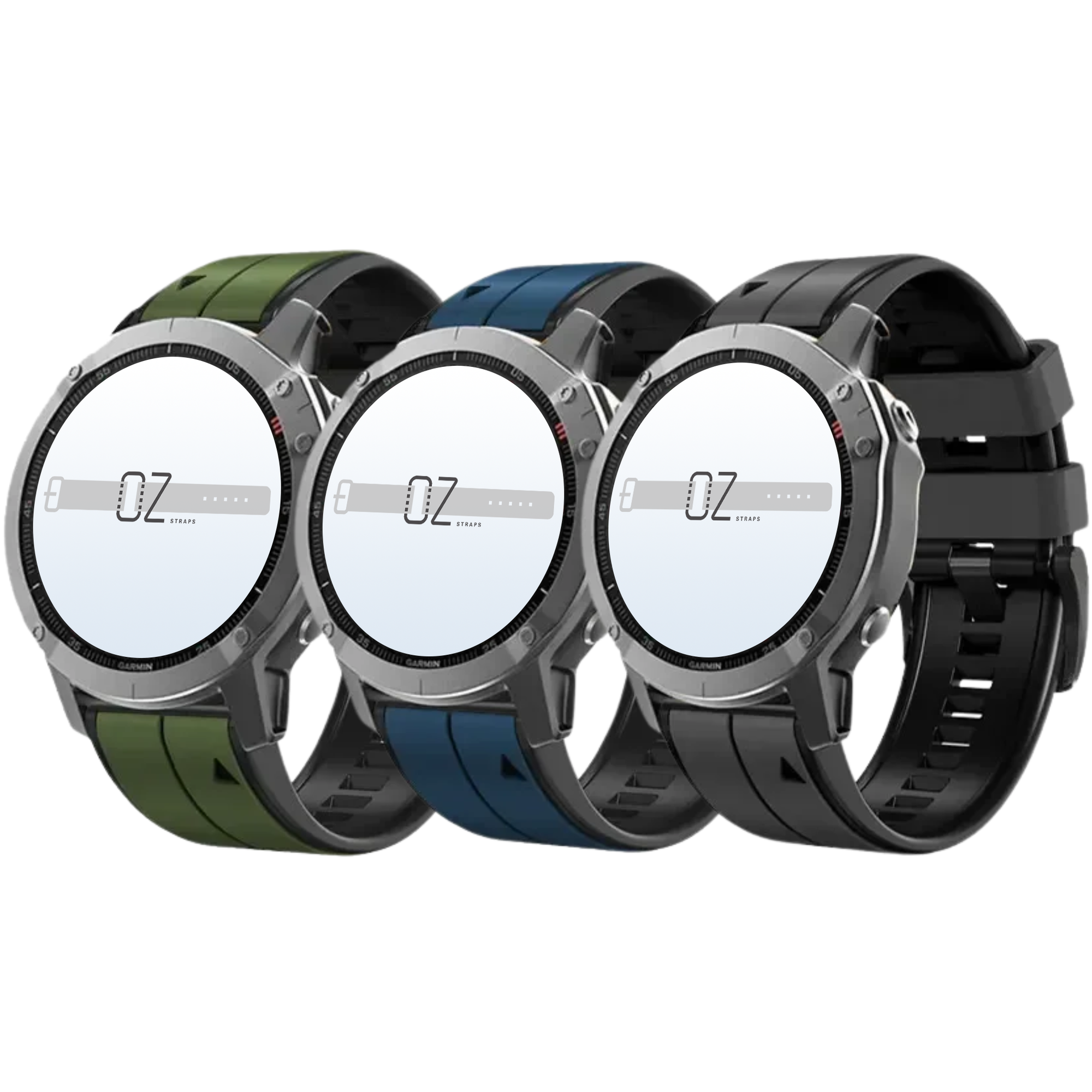 Ridge Sport Silicone Garmin Fenix 6 / 7 / 8 (47MM) Band