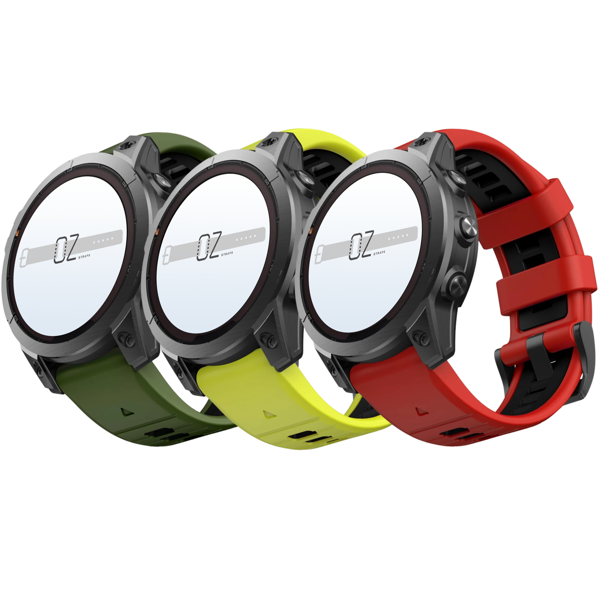 Rugged Sport Silicone Garmin Fenix 6 / 7 / 8 (47MM) Band