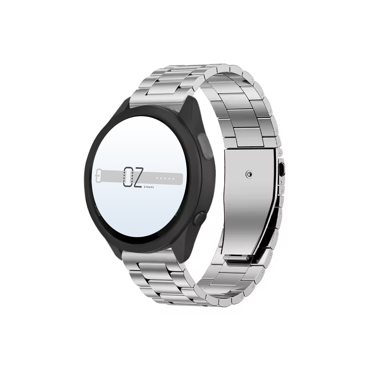 Silver Classic Stainless Steel Garmin Fenix 6 / 7 / 8 (47MM) Band