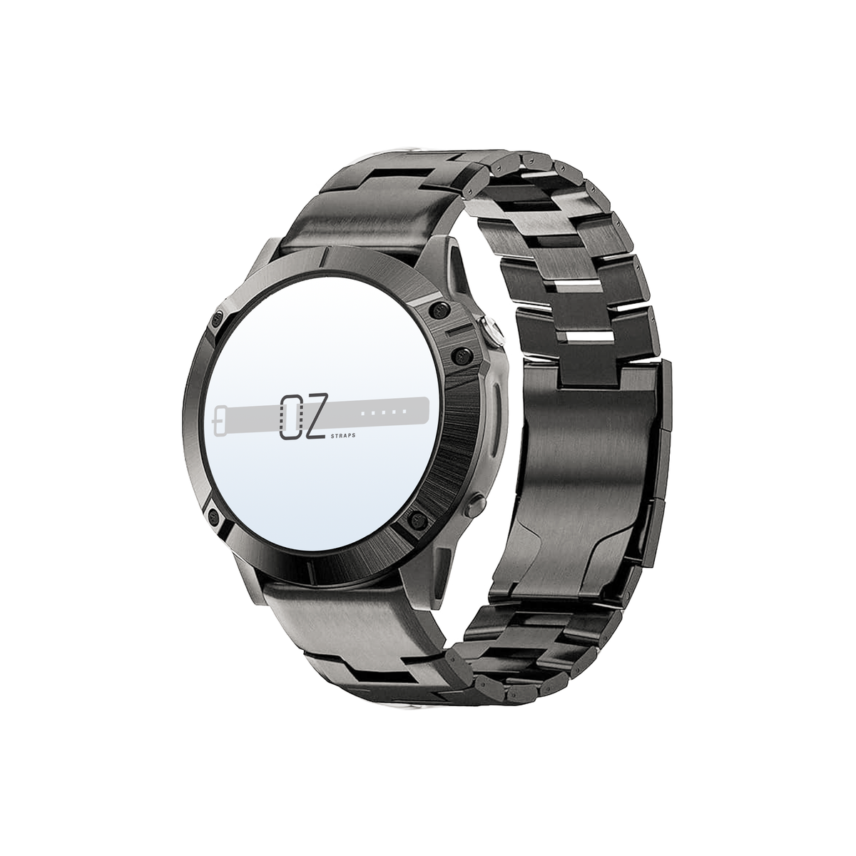 Space Grey Vented Titanium Garmin Fenix 6 / 7 / 8 (47MM) Band