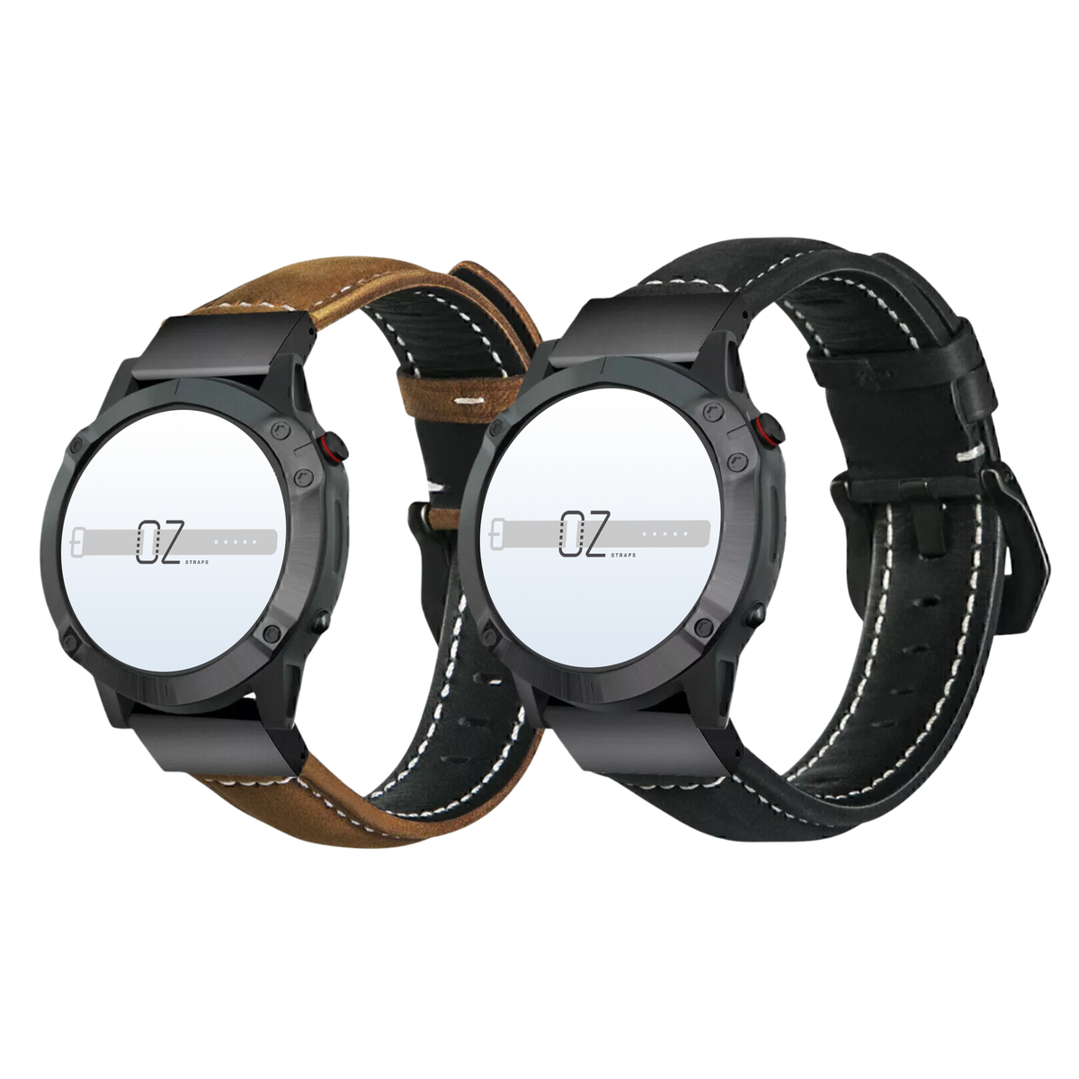 Vintage Leather Garmin Fenix 6X / 7X / 8 (51MM) Band