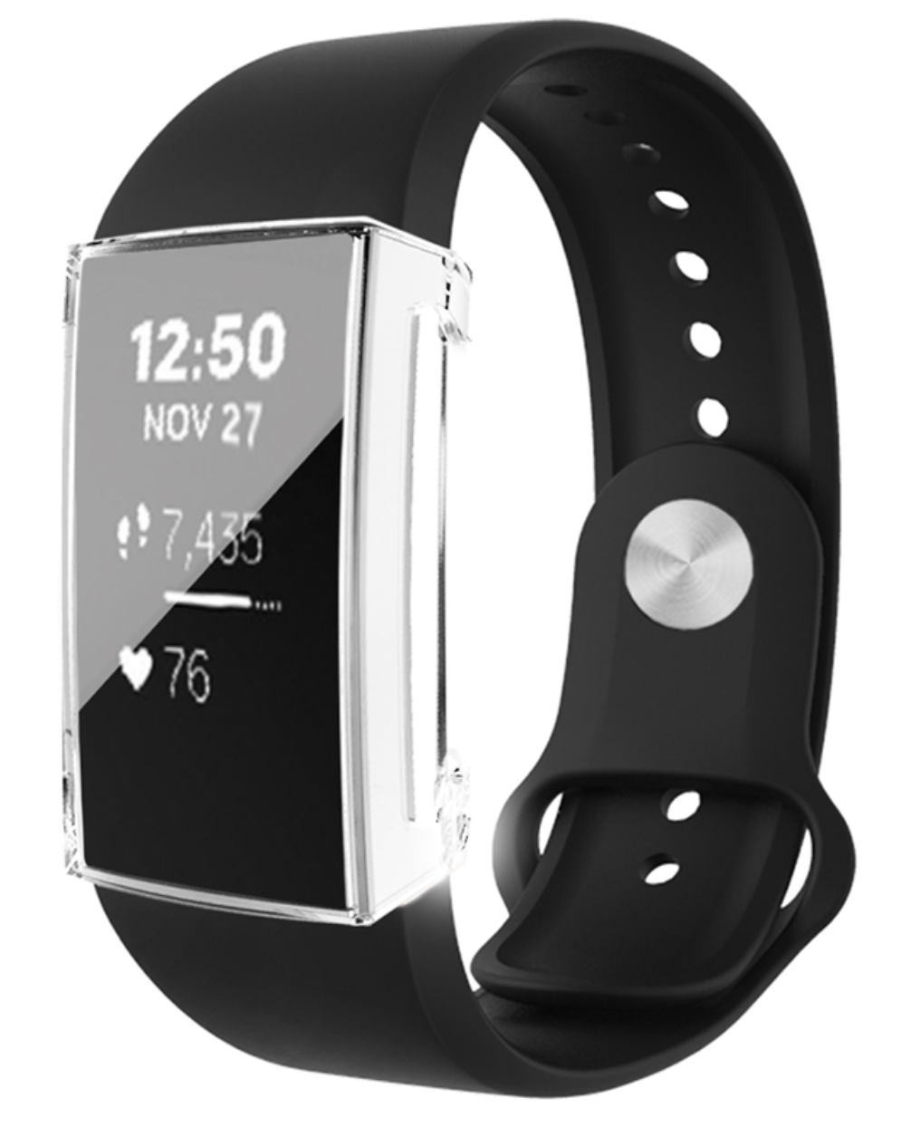 Fitbit Charge 3 / Charge 4 Electroplated TPU Case-OzStraps