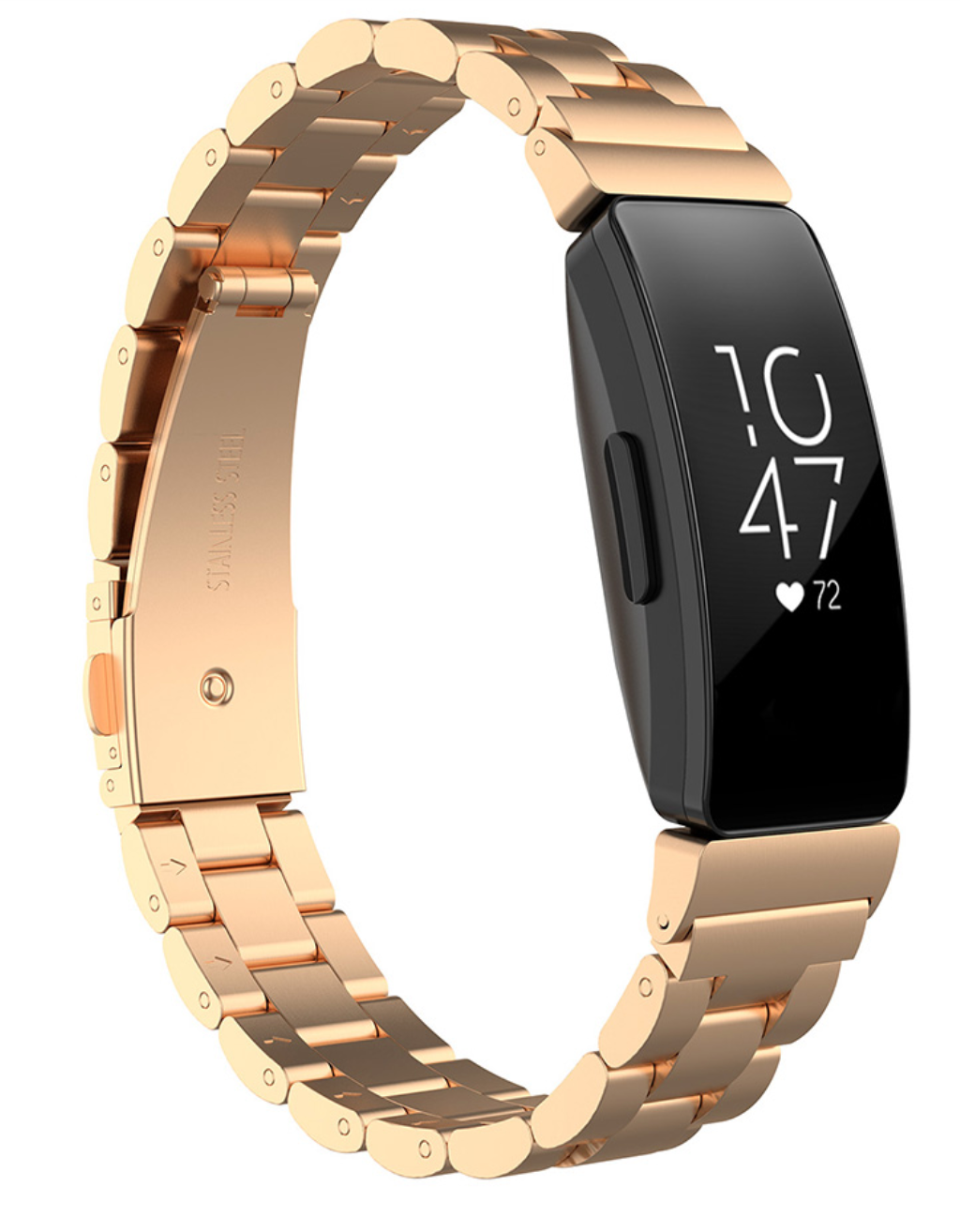 Classic Stainless Steel Fitbit Inspire HR / Ace 2 Band | OzStraps