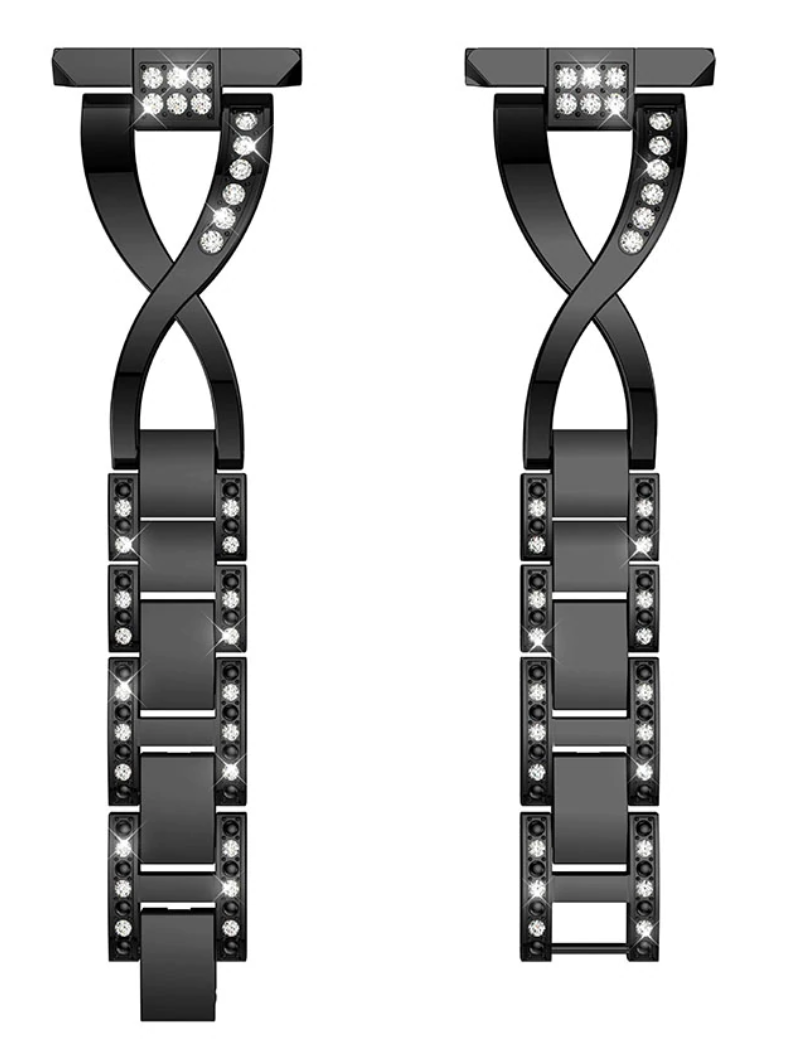 Infinity Stainless Steel Fitbit Versa Band | OzStraps