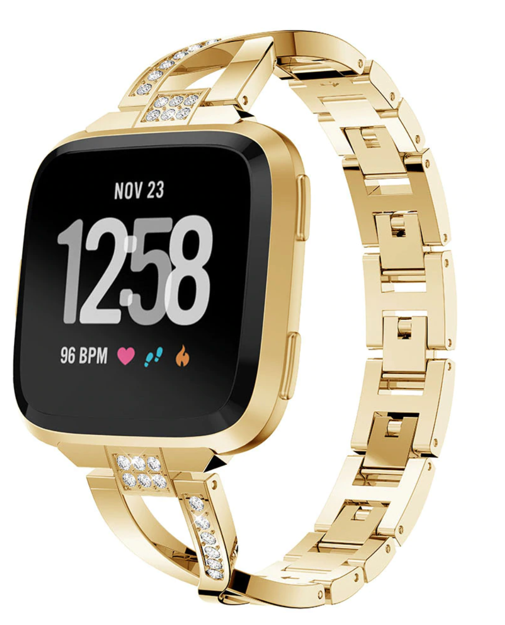 Infinity Stainless Steel Fitbit Versa Band | OzStraps