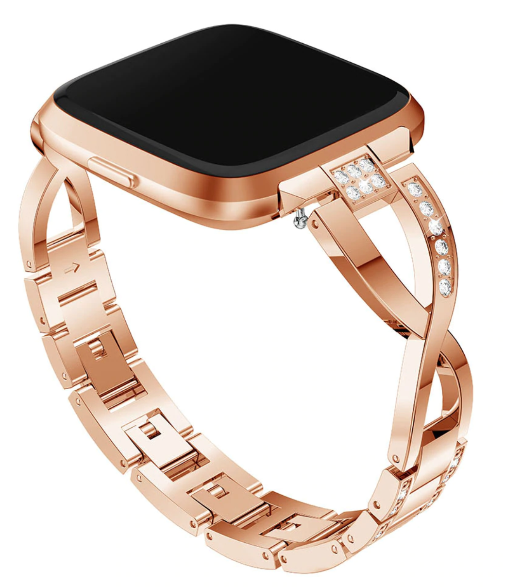 Infinity Stainless Steel Fitbit Versa Band | OzStraps
